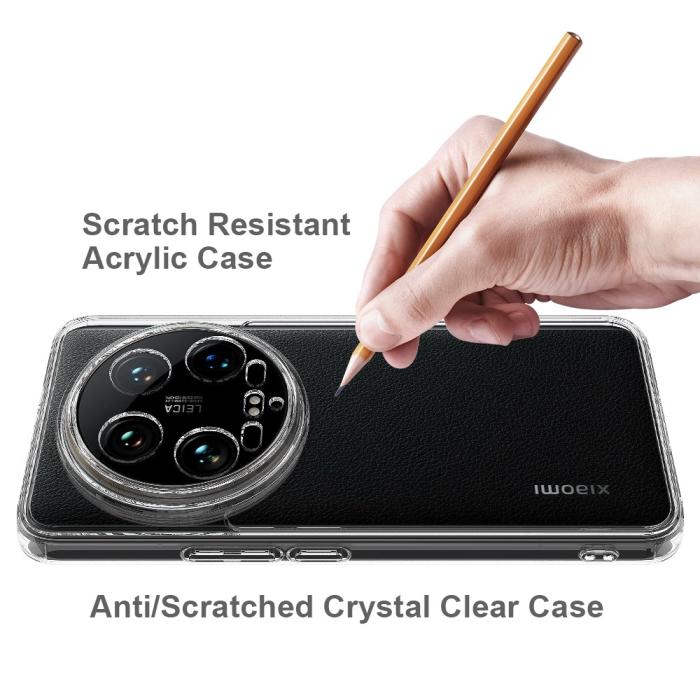 Bild 3,  Xiaomi 14 Ultra Skal TPU / Akryl Shockproof Transparent - Teknikhallen.se