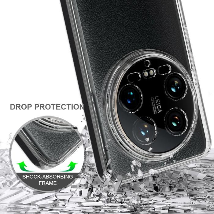 Bild 4,  Xiaomi 14 Ultra Skal TPU / Akryl Shockproof Transparent - Teknikhallen.se
