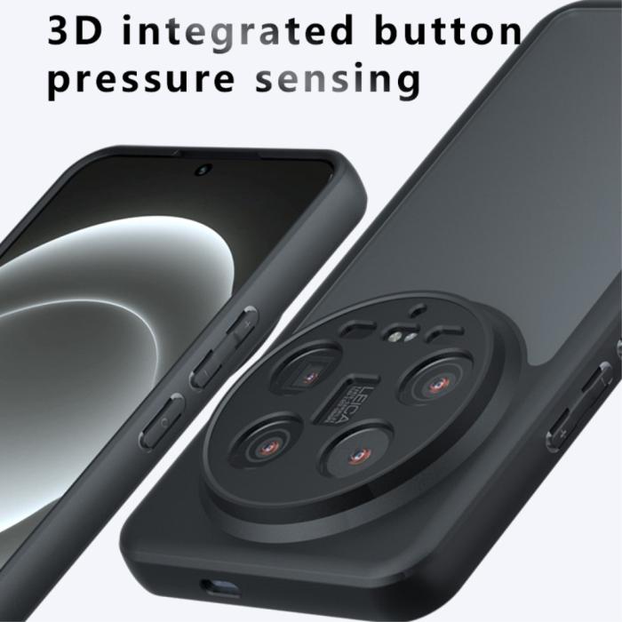 Bild 4,  Xiaomi 14 Ultra Skal Shockproof Hybrid Svart - Teknikhallen.se