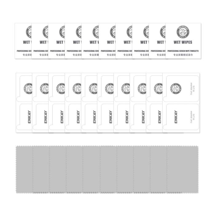 Bild 6, ENKAY ENKAY Xiaomi Redmi 14C 2-PACK Skärmkskydd Härdat Glas - Teknikhallen.se