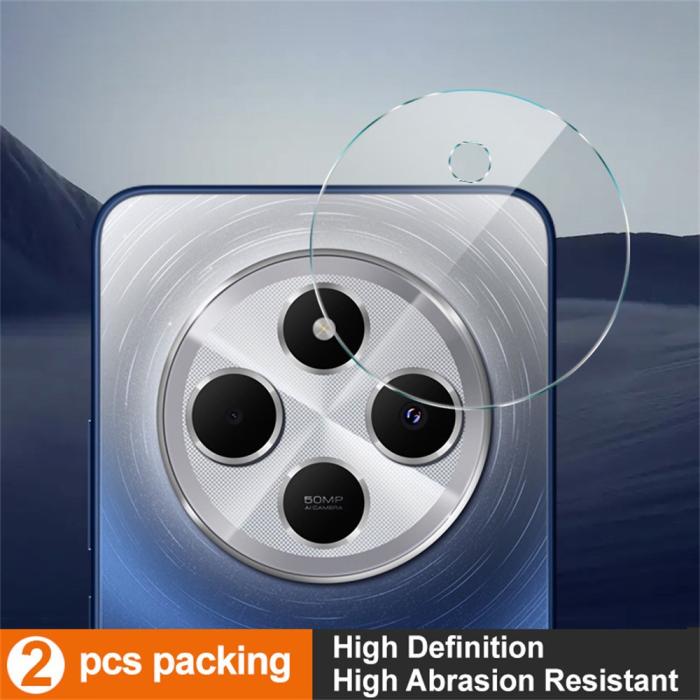 Bild 2, IMAK IMAK Xiaomi Redmi 14C 2-PACK Linsskydd Härdat Glas Transparent - Teknikhallen.se