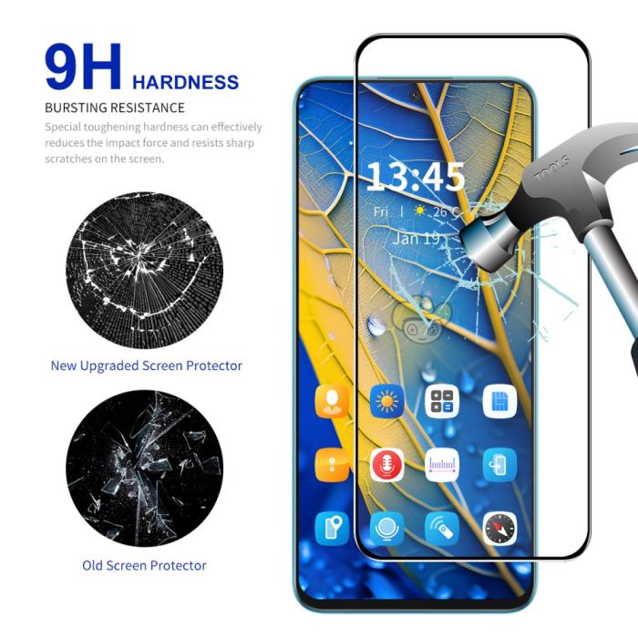 Bild 4, ENKAY ENKAY Xiaomi 14T Pro/14T Skärmskydd Heltäckande Härdat Glas - Teknikhallen.se