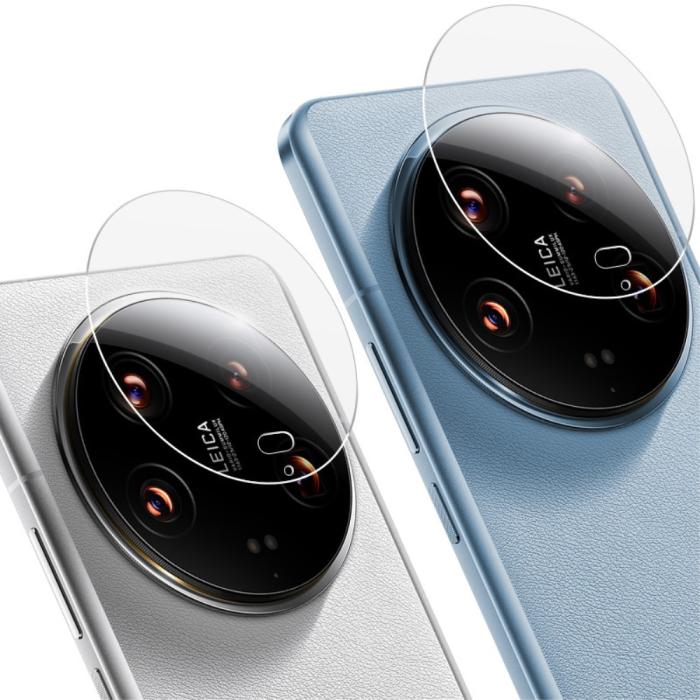 Bild 3, IMAK IMAK Xiaomi 14 Ultra 2-PACK Linsskydd Härdat Glas Transparent - Teknikhallen.se