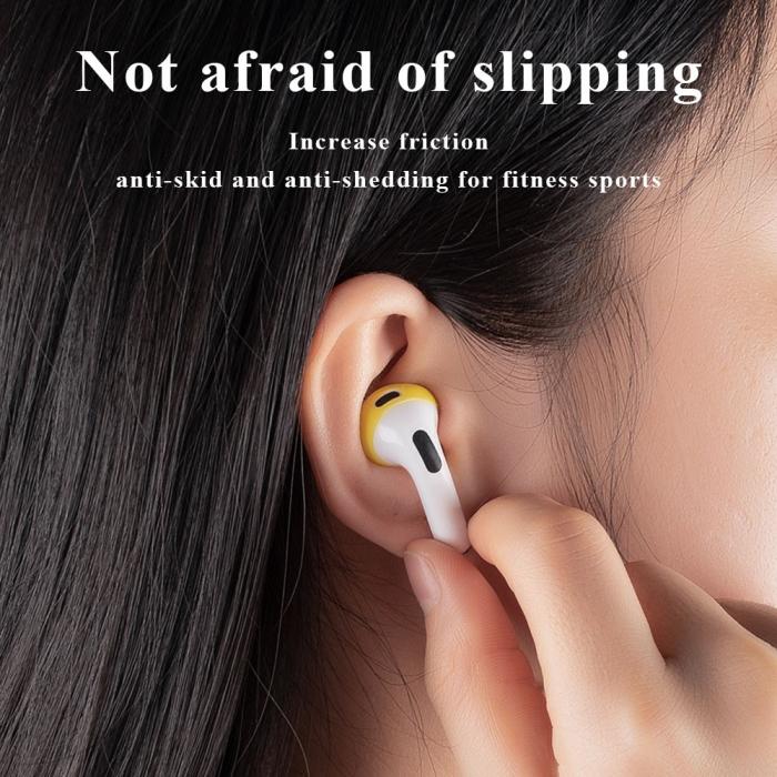 Bild 4,  AirPods 3 Silikonskydd Svart - Teknikhallen.se