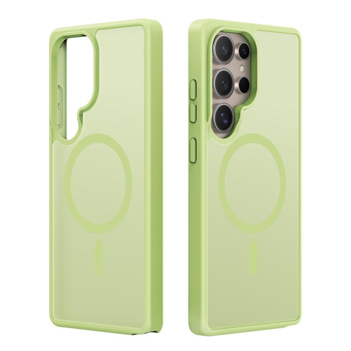 Bild 2, DUX DUCIS DUX DUCIS Galaxy S25 Ultra Skal MagSafe Yind Series Lime - Teknikhallen.se