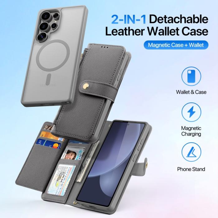 Bild 3, DUX DUCIS DUX DUCIS Galaxy S25 Ultra 2in1 Magnet Fodral Lawa Series - Teknikhallen.se
