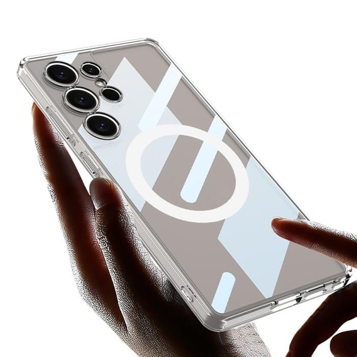 Bild 3, GKK GKK Samsung Galaxy S25 Ultra Skal MagSafe Transparent - Teknikhallen.se