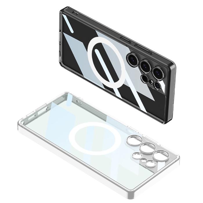 Bild 5, GKK GKK Samsung Galaxy S25 Ultra Skal MagSafe Transparent - Teknikhallen.se