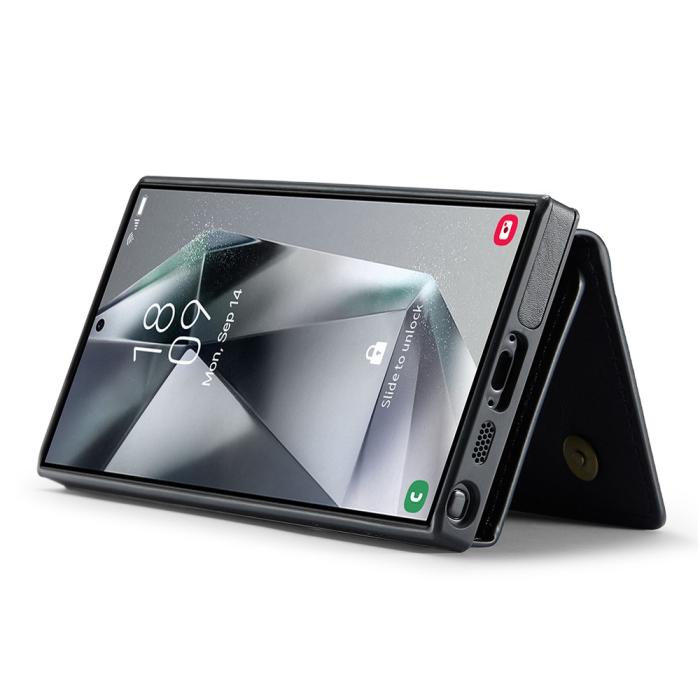 Bild 5, DG.MING DG.MING Galaxy S25 Ultra 2in1 Skal Magnetiskt Kortfack Svart - Teknikhallen.se