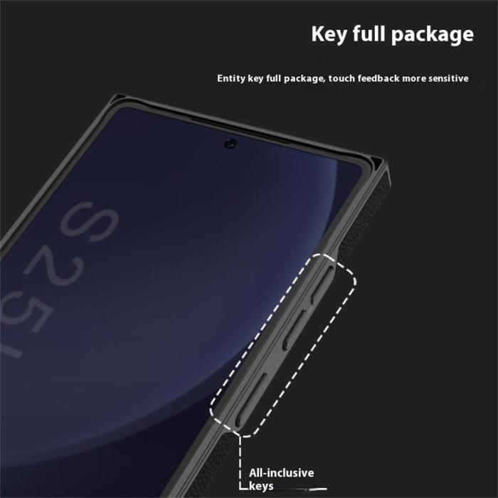 Bild 3, GKK GKK Samsung Galaxy S25 Ultra Skal Skin Touch Kolfiber Textur - Teknikhallen.se