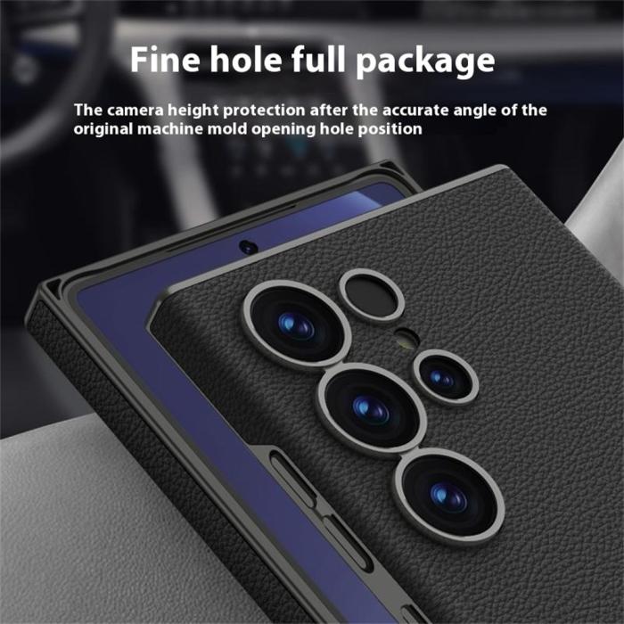 Bild 4, GKK GKK Samsung Galaxy S25 Ultra Skal Skin Touch Kolfiber Textur - Teknikhallen.se