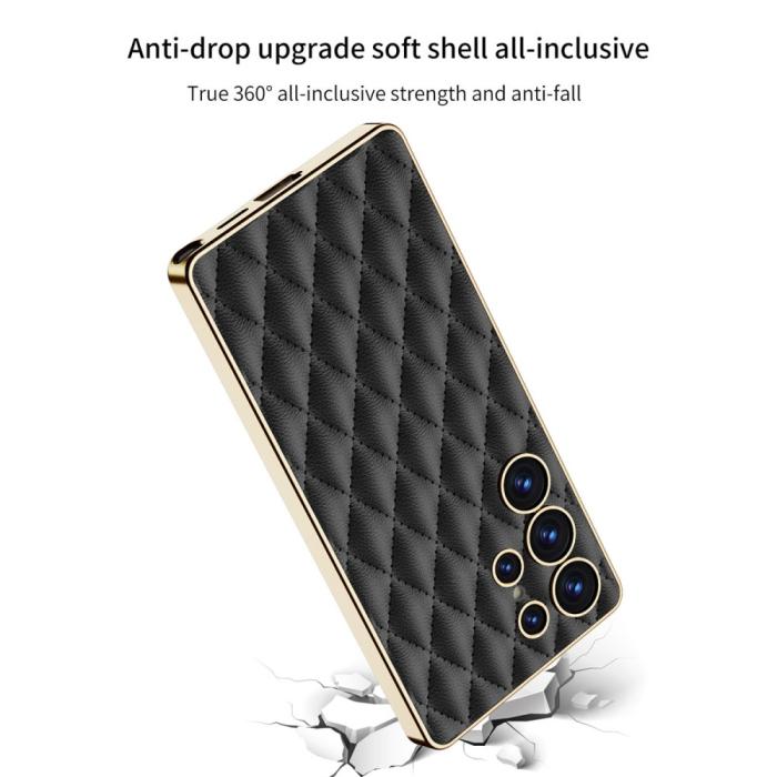 Bild 6, GKK GKK Samsung Galaxy S25 Ultra Skal Diamond Hybrid Läder Lila - Teknikhallen.se