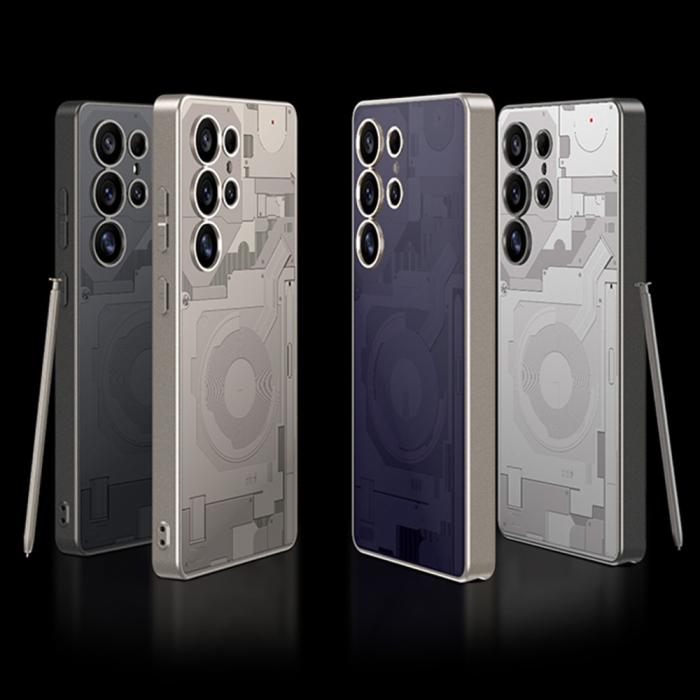 Bild 6, GKK GKK Samsung Galaxy S25 Ultra Skal Circuit Titanium Grey - Teknikhallen.se