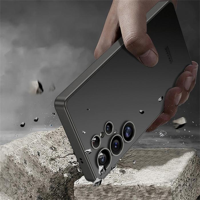 Bild 2, GKK GKK Samsung Galaxy S25 Ultra Skal Skin Touch Svart - Teknikhallen.se