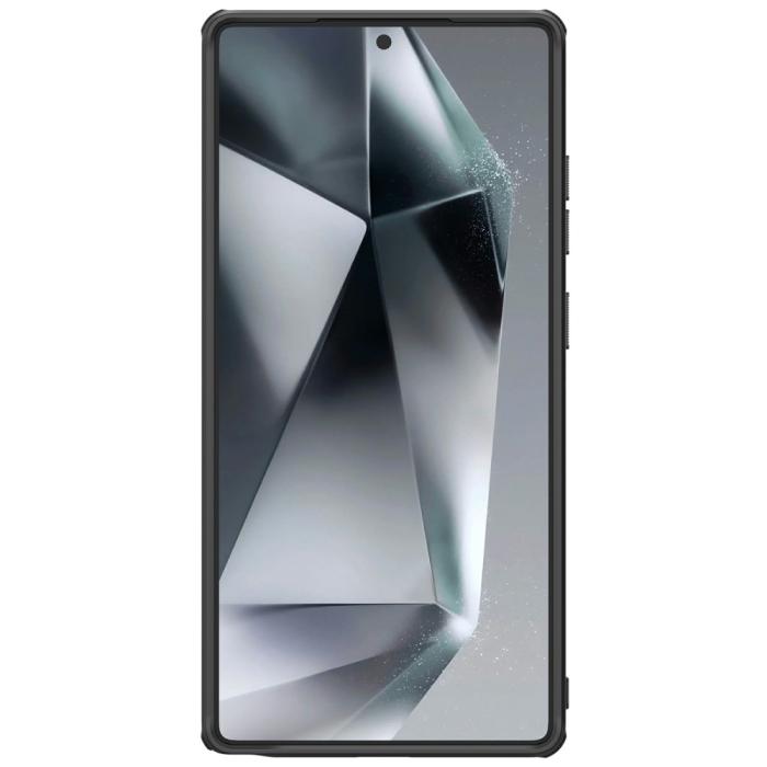 Bild 3, NILLKIN NILLKIN Galaxy S25 Ultra Skal MagSafe Frosted Shield Pro Svart - Teknikhallen.se