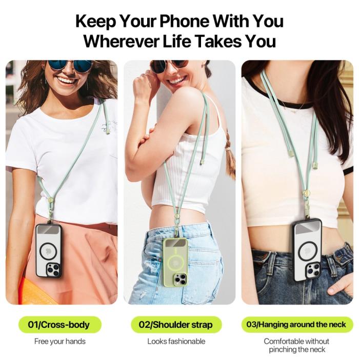 Bild 6, DUX DUCIS DUX DUCIS Mobilsnöre / Mobilhållare Garden Series Grön - Teknikhallen.se