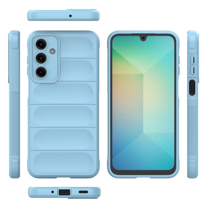 Bild 5,  Samsung Galaxy A16 / A26 5G Skal Magic Shield Blå - Teknikhallen.se