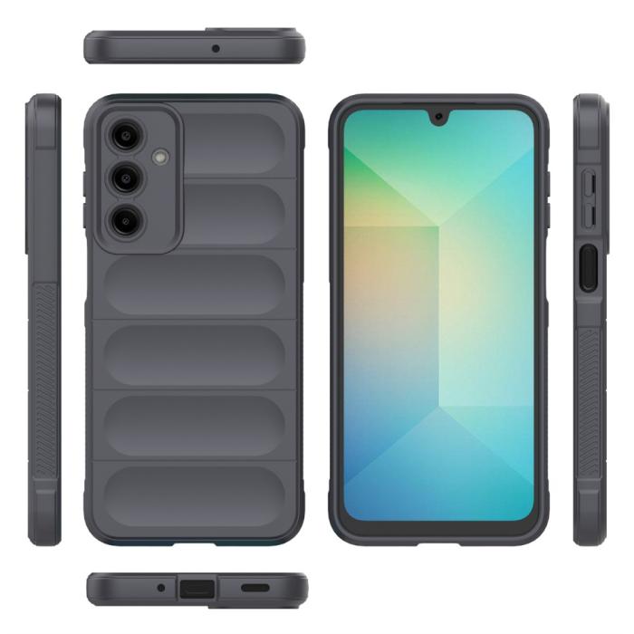 Bild 2,  Samsung Galaxy A26 5G Skal Magic Shield Mörk Grå - Teknikhallen.se
