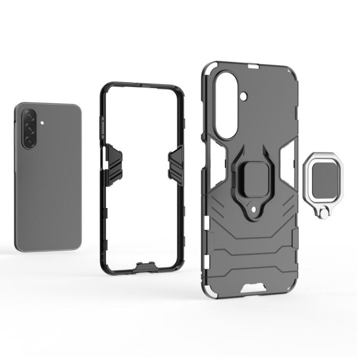 Bild 3,  Samsung Galaxy A16 / A26 5G Skal Hybrid Ring Armor Röd - Teknikhallen.se