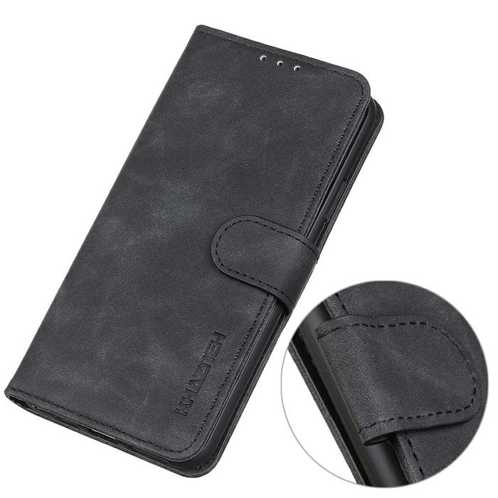 Bild 4, KHAZNEH KHAZNEH Samsung Galaxy A16 / A26 5G Fodral Retro Läder Svart - Teknikhallen.se