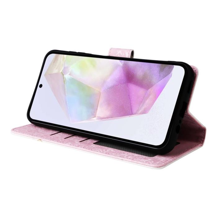 Bild 3,  Samsung Galaxy A16/A26 5G Fodral RFID Färgglada Blommor - Teknikhallen.se