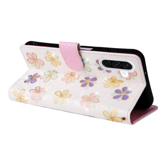 Bild 4,  Samsung Galaxy A16/A26 5G Fodral RFID Färgglada Blommor - Teknikhallen.se