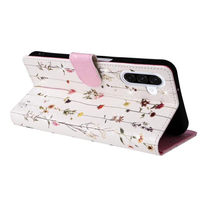 Bild 4,  Samsung Galaxy A16/A26 5G Fodral RFID Små Blommor - Teknikhallen.se