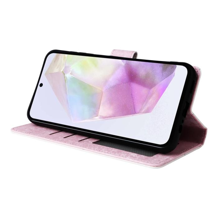 Bild 3,  Samsung Galaxy A16/A26 5G Fodral RFID Fjärilar / Blommor - Teknikhallen.se
