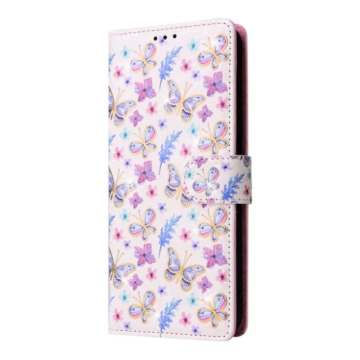 Bild 6,  Samsung Galaxy A16/A26 5G Fodral RFID Fjärilar / Blommor - Teknikhallen.se