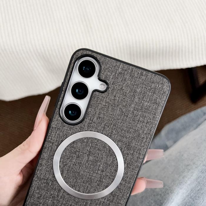 Bild 4,  Samsung Galaxy A16/A26 5G Skal MagSafe Nylon Grå - Teknikhallen.se