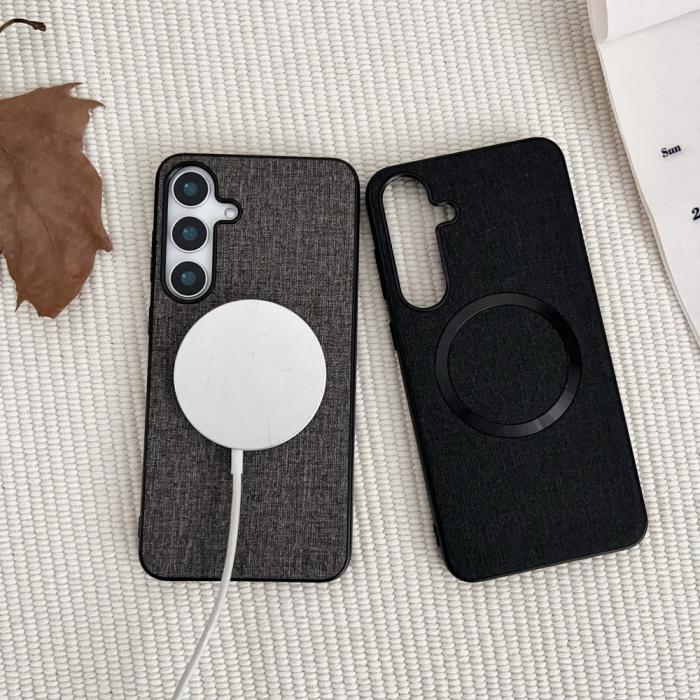 Bild 2,  Samsung Galaxy A16/A26 5G Skal MagSafe Nylon Svart - Teknikhallen.se