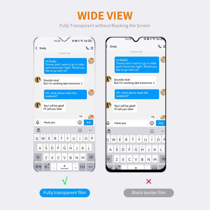 Bild 2, ENKAY ENKAY Galaxy A26 5G 2-PACK Skärmskydd Härdat Glas - Teknikhallen.se