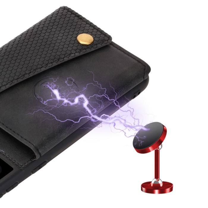Bild 4,  Samsung Galaxy S25 Plus Skal Med Kortfack Och Magnet - Teknikhallen.se