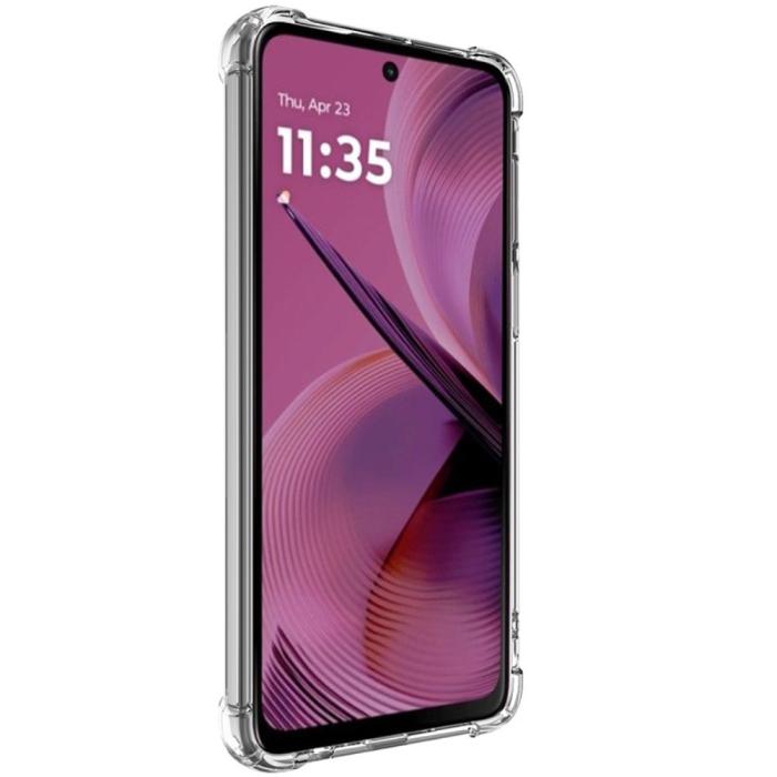 Bild 5, IMAK IMAK Motorola Moto G55 5G Skal Shockproof Transparent - Teknikhallen.se
