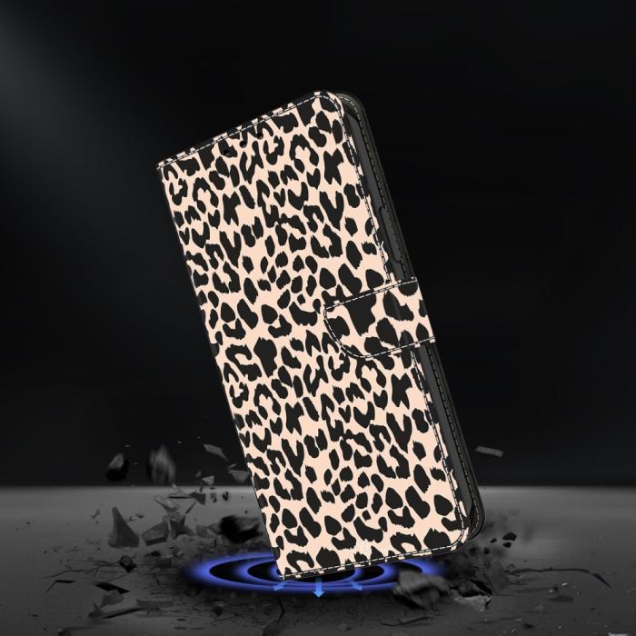Bild 4,  Motorola Moto G55 5G Fodral Läder Leopard - Teknikhallen.se