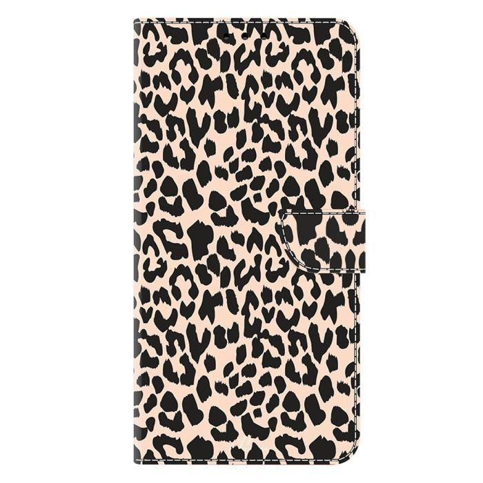 Bild 5,  Motorola Moto G55 5G Fodral Läder Leopard - Teknikhallen.se