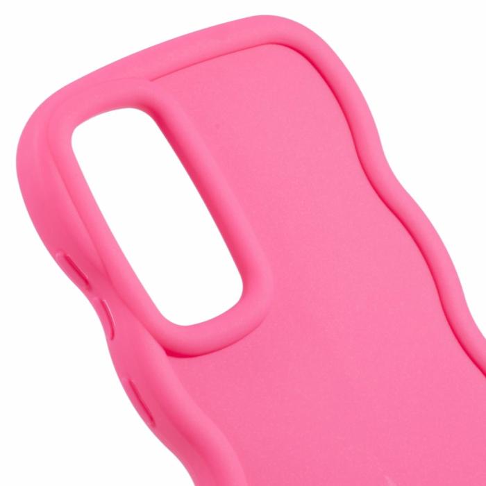 Bild 6,  Samsung Galaxy S25 Plus Mobilskal Wavy Rosa - Teknikhallen.se