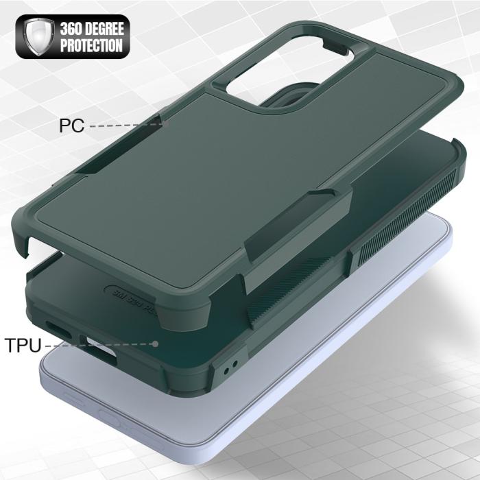 Bild 4,  Samsung Galaxy S25 Plus Skal Extreme Shockproof Grön - Teknikhallen.se