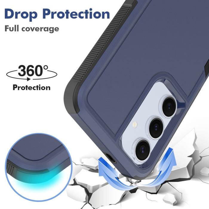 Bild 3,  Samsung Galaxy S25 Plus Skal Extreme Shockproof Blå - Teknikhallen.se
