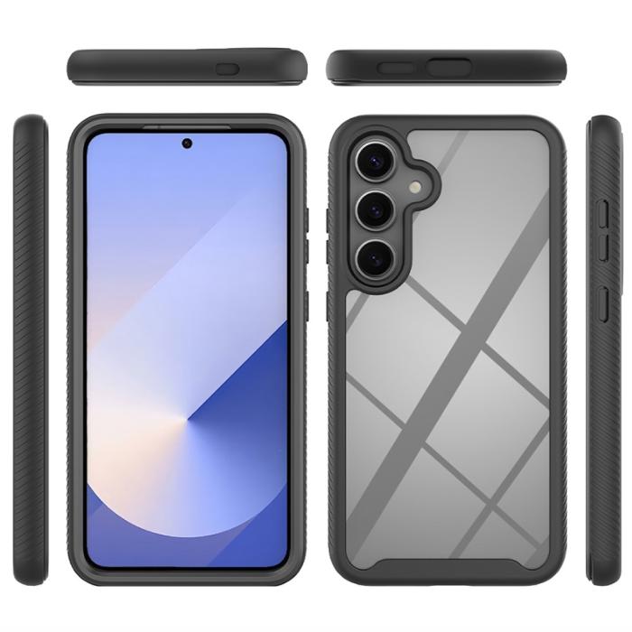 Bild 2,  Samsung Galaxy S25 Plus Skal Hybrid Shockproof Svart - Teknikhallen.se
