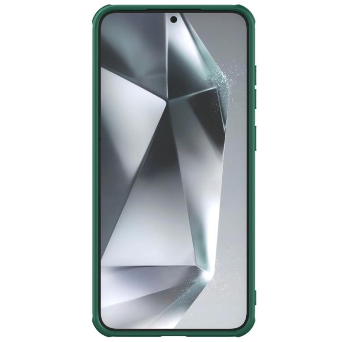 Bild 3, NILLKIN NILLKIN Samsung Galaxy S25 Plus Skal Frosted Shield Grön - Teknikhallen.se