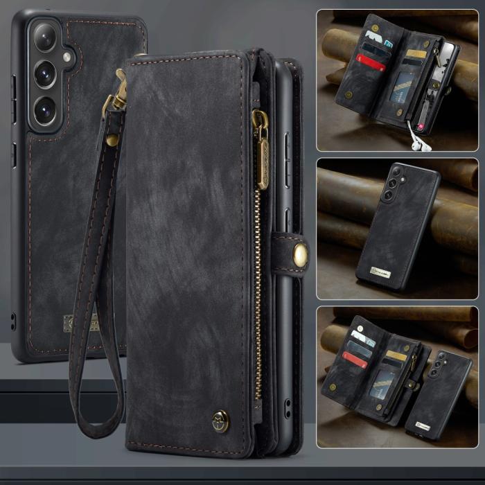 Bild 5, CASEME CASEME Galaxy S25 Plus 2in1 Fodral/Skal Multifunktionell Svart - Teknikhallen.se