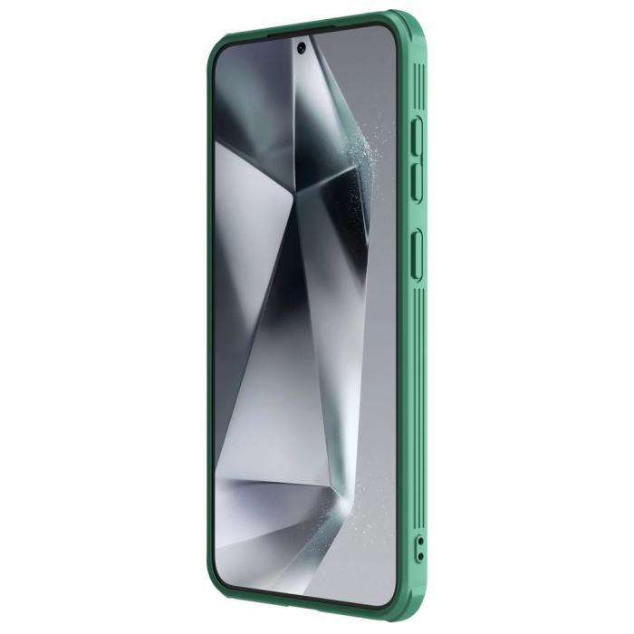 Bild 4, NILLKIN NILLKIN Galaxy S25 Plus Skal CamShield Pro Grön - Teknikhallen.se