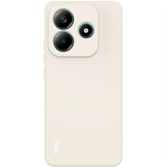Bild 3, IMAK IMAK Xiaomi Redmi Note 14 5G Skal TPU Soft Off White - Teknikhallen.se