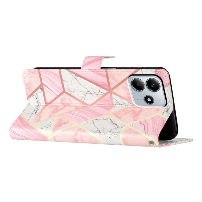 Bild 3,  Xiaomi Redmi Note 14 5G Fodral Med Tryck Rosa Marmor - Teknikhallen.se