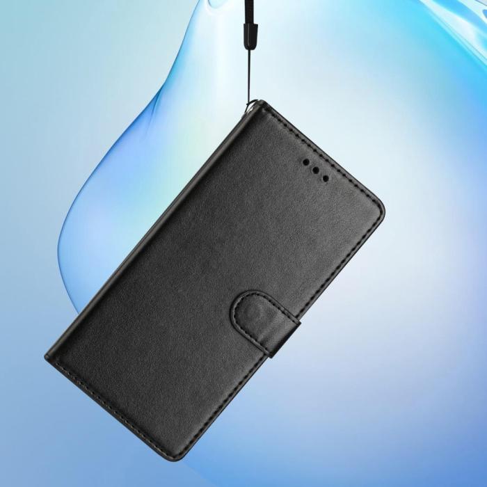 Bild 5,  Xiaomi Redmi Note 14 5G Plånboksfodral Läder Svart - Teknikhallen.se