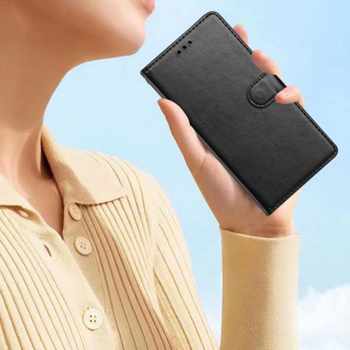 Bild 6,  Xiaomi Redmi Note 14 5G Plånboksfodral Läder Svart - Teknikhallen.se