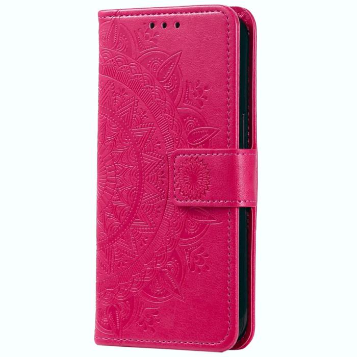 Bild 5,  Xiaomi Redmi Note 14 5G Fodral Mandala Läder Rosa - Teknikhallen.se