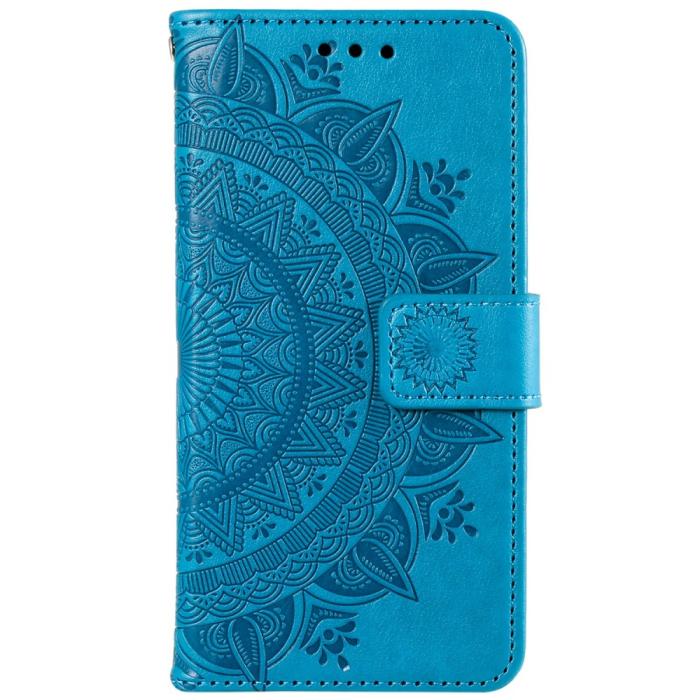 Bild 5,  Xiaomi Redmi Note 14 5G Fodral Mandala Läder Blå - Teknikhallen.se