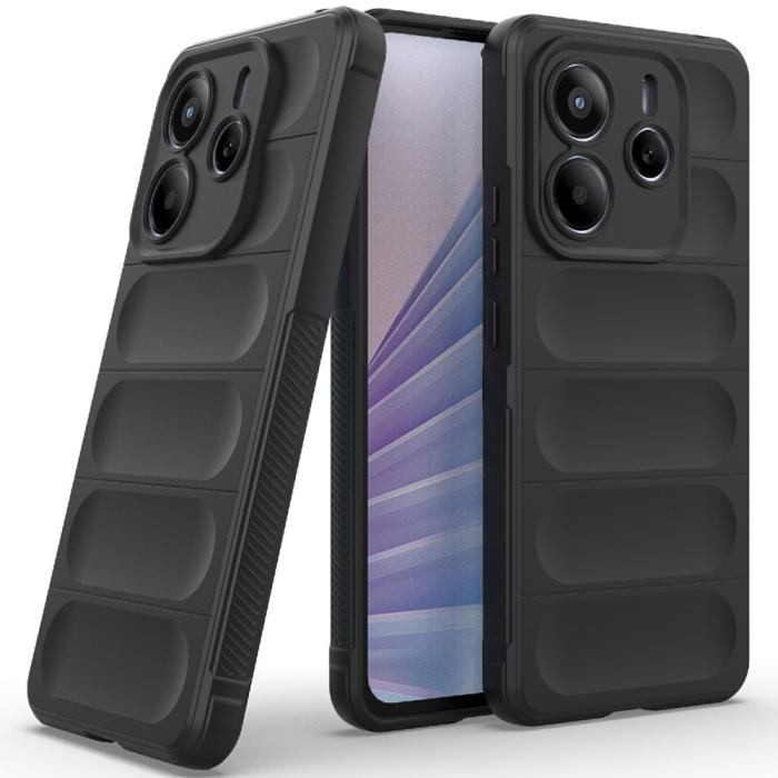 Bild 2,  Xiaomi Redmi Note 14 5G Skal Magic Shield Svart - Teknikhallen.se